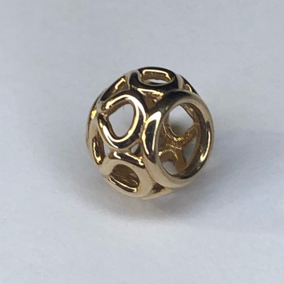 Pandora Solid 14k Intertwined Charm - Picture 1 of 10